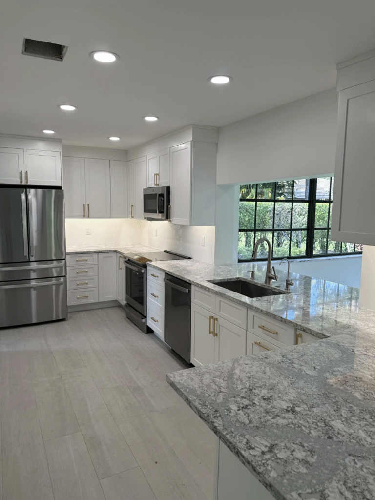 A Kitchen remodel